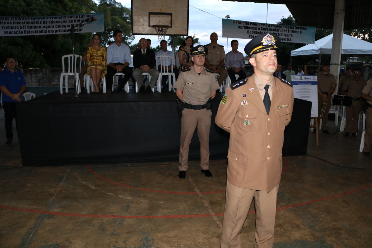 Instalação do Colégio Estadual da Polícia Militar de Goiás – Unidade ...